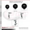 Service Caster 6 Inch Glass Filled Nylon Caster Set with Roller Bearings 2 Brakes 2 Rigid SCC SCC-20S620-GFNR-TLB-2-R-2 - alternate 1